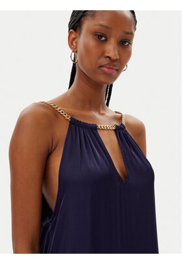 Gaudi Sukienka wieczorowa 511FD15030 Niebieski Regular Fit. Kolor: niebieski. Materiał: wiskoza. Styl: wizytowy