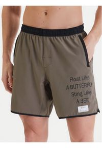 RVCA Szorty sportowe Ali Yogger Stretch 17" 23MS103515 Brązowy Regular Fit. Kolor: brązowy. Materiał: syntetyk #1