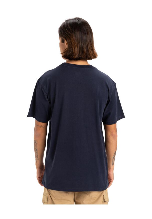 Quiksilver - Koszulka z krótkim rękawem dla Mężczyzn RETRO FADE Czarny. Kolor: niebieski. Materiał: materiał, bawełna. Długość rękawa: krótki rękaw. Długość: krótkie