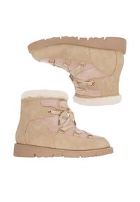 DeeZee Śniegowce 17125-1-BEIGE PU Beżowy. Kolor: beżowy. Materiał: syntetyk, materiał