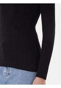 Kontatto Sweter 3M0814C Czarny Regular Fit. Kolor: czarny. Materiał: syntetyk #5