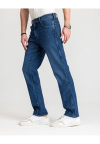 Wrangler - WRANGLER MĘSKIE SPODNIE JEANSOWE JEANSY DŻINSY TEXAS THE ROCK W1218450X 112335241. Styl: rockowy #8