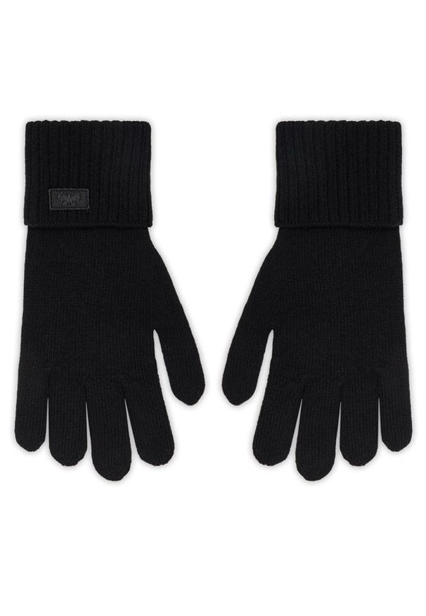 Weekend Max Mara Rękawiczki Damskie Zamianew 2525566055 Czarny. Kolor: czarny. Materiał: wełna