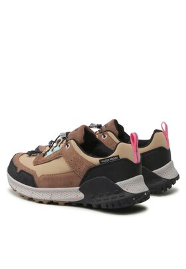 CMP Trekkingi Hosnian Low Wmn Wp Hiking Shoes 3Q23566 Brązowy. Kolor: brązowy. Materiał: zamsz, skóra