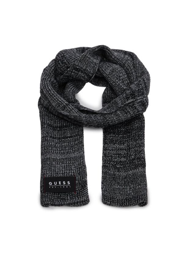 Guess Szalik AM9334 POL03 Czarny. Kolor: czarny. Materiał: poliester