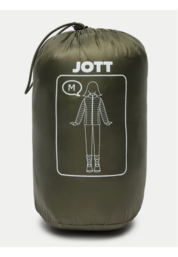 Jott Kurtka puchowa Cha P000WDOW02 Zielony Slim Fit. Kolor: zielony. Materiał: syntetyk