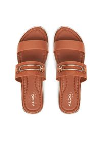 Aldo Klapki Lagoon 13749052 Brązowy. Kolor: brązowy. Materiał: skóra #5