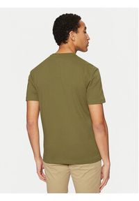 Calvin Klein T-Shirt Micro Logo K10K109894 Zielony Regular Fit. Kolor: zielony. Materiał: bawełna