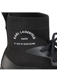 Karl Lagerfeld - KARL LAGERFELD Sneakersy KL51641 Czarny. Kolor: czarny. Materiał: materiał #3