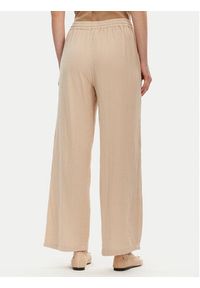 only - ONLY Spodnie dzianinowe Thyra 15296375 Beżowy Comfort Fit. Kolor: beżowy. Materiał: bawełna