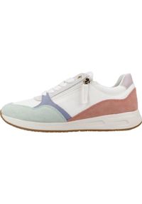 Tenisówki Geox Model D Blumya B Kolor Wielokolorowy. Kolor: zielony, wielokolorowy. Materiał: tkanina