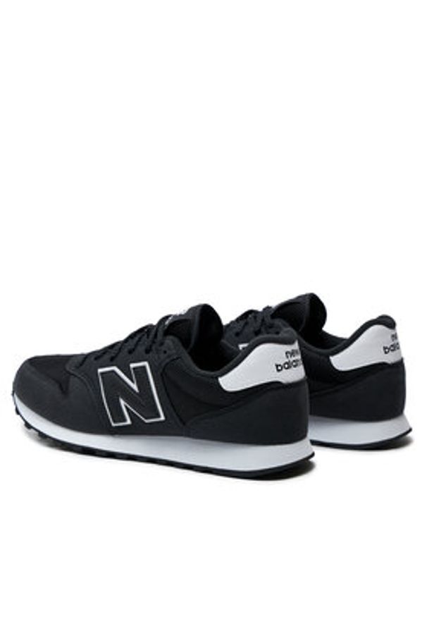 New Balance Sneakersy GM500EB2 Czarny. Kolor: czarny. Materiał: materiał