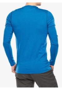 Bluza termoaktywna męska Smartwool Classic Merino Base Layer LS Boxed. Kolor: niebieski