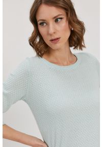 Vero Moda - Sweter. Kolor: turkusowy #2
