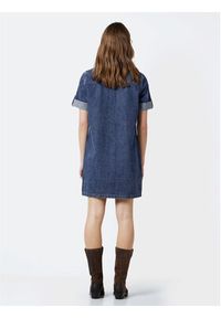 Noisy may - Noisy May Sukienka jeansowa New Signe 27030040 Niebieski Loose Fit. Kolor: niebieski. Materiał: bawełna #5