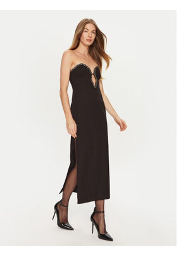 BARDOT - Bardot Sukienka koktajlowa 58778DB1 Czarny Regular Fit. Kolor: czarny. Materiał: syntetyk. Styl: wizytowy