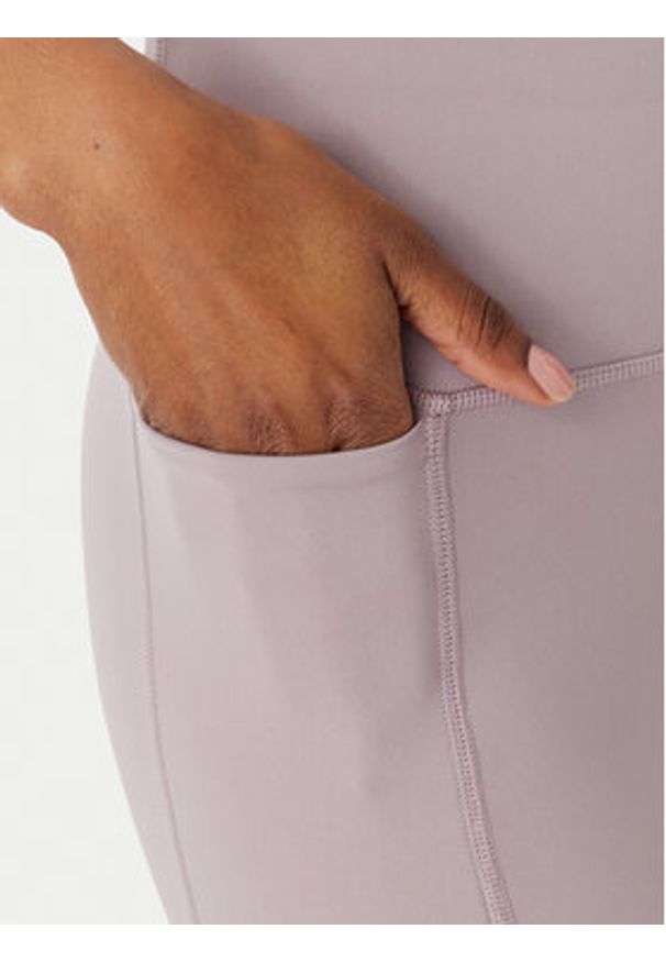 Adidas - adidas Legginsy Optime Workout KD9252 Fioletowy Slim Fit. Kolor: fioletowy. Materiał: syntetyk