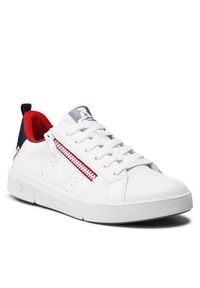 Rieker Sneakersy 41906-80 Biały. Kolor: biały. Materiał: skóra #4