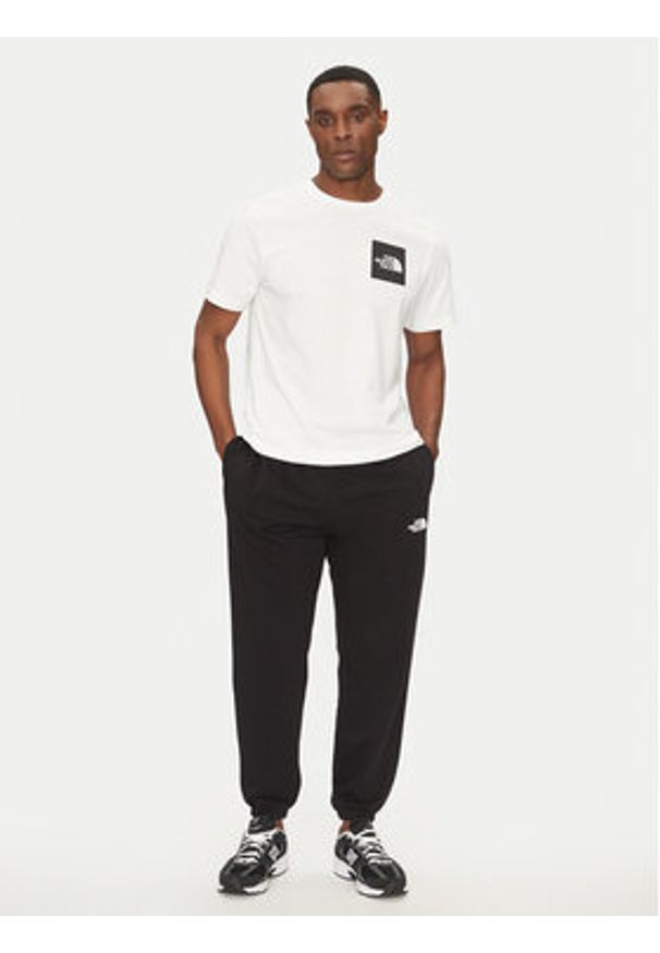 The North Face T-Shirt Fine NF0A8A6M Biały Regular Fit. Kolor: biały. Materiał: bawełna, syntetyk