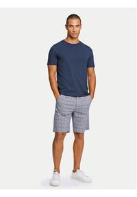 Lindbergh Szorty materiałowe 30-505024 Niebieski Wide Fit. Kolor: niebieski. Materiał: bawełna #7