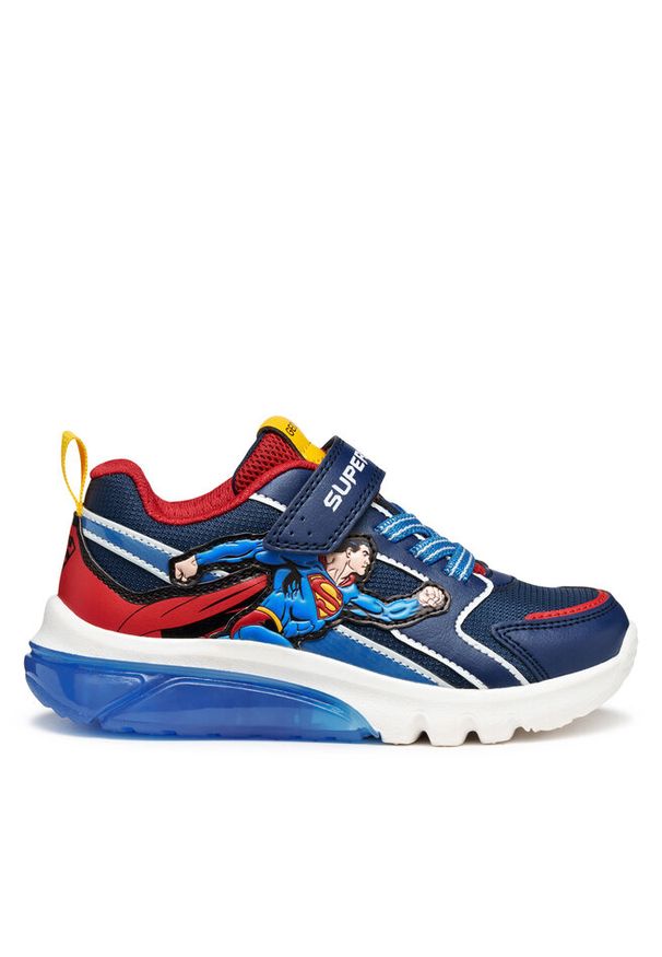 Sneakersy Geox. Kolor: niebieski
