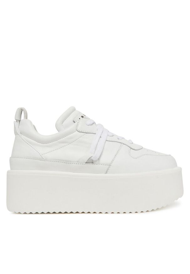 Sneakersy Inuikii. Kolor: biały