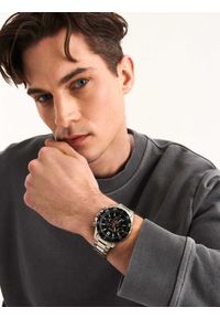 Kazar - Zegarek męski. Kolor: srebrny. Styl: elegancki, klasyczny #6