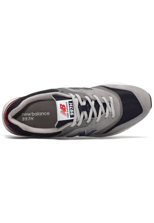 Buty unisex New Balance CM997HCJ - szare. Okazja: na co dzień. Kolor: szary. Materiał: syntetyk, zamsz, materiał, skóra. Sezon: lato