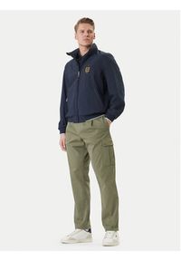 Aeronautica Militare Spodnie materiałowe 261PA1718UCT04331 Zielony Regular Fit. Kolor: zielony. Materiał: bawełna #3