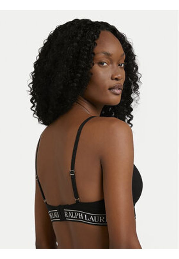 Polo Ralph Lauren Biustonosz braletka 4P0480 Czarny. Kolor: czarny. Materiał: bawełna