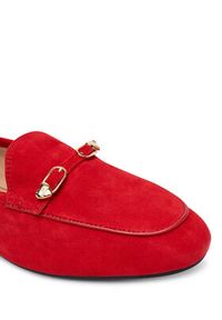 Love Moschino - LOVE MOSCHINO Loafersy JA10031G1OJA0500 Czerwony. Kolor: czerwony. Materiał: skóra, zamsz #2