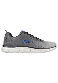 skechers - Buty Skechers Track Ripkent M 232399/CCGY szare. Kolor: szary. Szerokość cholewki: normalna. Sport: fitness