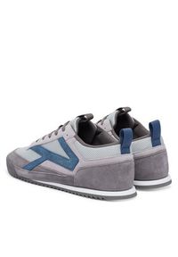 Calvin Klein Sneakersy Low Pro Runner Mix Mat HM0HM02208 Szary. Kolor: szary. Materiał: zamsz, skóra #5