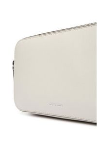 Calvin Klein Torebka Foil Logo Elongated Camera Bag LV04F3276G Biały. Kolor: biały. Materiał: skórzane #6