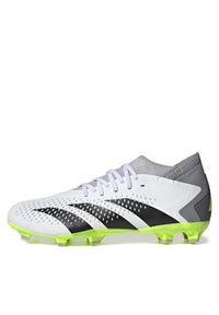 Adidas - adidas Buty do piłki nożnej Predator Accuracy.3 Firm Ground GZ0024 Biały. Kolor: biały. Materiał: materiał