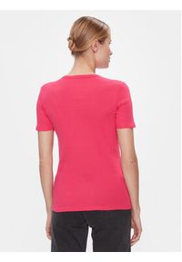 United Colors of Benetton - United Colors Of Benetton T-Shirt 3GA2E16A0 Różowy Regular Fit. Kolor: różowy. Materiał: bawełna #4