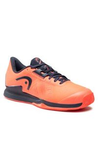 Head Buty Sprint Pro 3.5 Clay 273163 Koralowy. Kolor: pomarańczowy. Materiał: materiał. Sport: bieganie #4