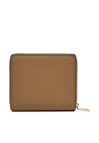 Michael Kors Mały Portfel Damski 32S5G8ED1L Beżowy. Kolor: beżowy. Materiał: skóra #4