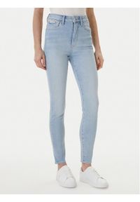 Calvin Klein Jeans Jeansy LV047F701G Błękitny Skinny Fit. Kolor: niebieski #1