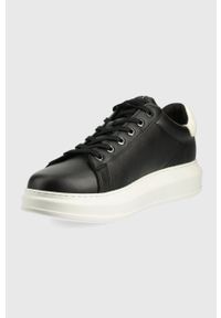 Karl Lagerfeld sneakersy KAPRI MENS KL52530A.000 kolor czarny. Nosek buta: okrągły. Zapięcie: sznurówki. Kolor: czarny. Materiał: materiał, guma #3