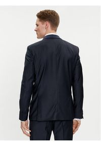 Karl Lagerfeld - KARL LAGERFELD Garnitur 105206 542096 Granatowy Regular Fit. Kolor: niebieski. Materiał: wełna #3