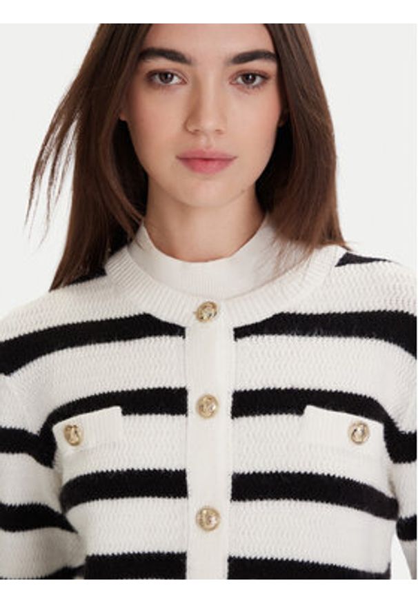 Morgan Kardigan 252-MROXA Czarny Regular Fit. Kolor: czarny. Materiał: syntetyk