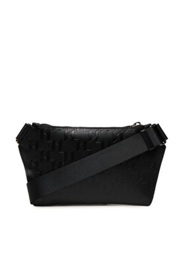 Karl Lagerfeld - KARL LAGERFELD Saszetka nerka A1M30004 Czarny. Kolor: czarny. Materiał: skóra