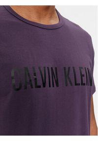 Calvin Klein Underwear T-Shirt 000NM1959E Fioletowy Regular Fit. Kolor: fioletowy. Materiał: bawełna #5