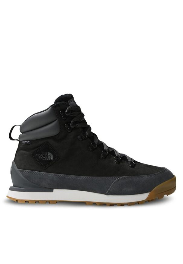 The North Face Trekkingi M Back-To-Berkeley Iv Leather WpNF0A817QKT01 Czarny. Kolor: czarny. Materiał: skóra. Sport: turystyka piesza