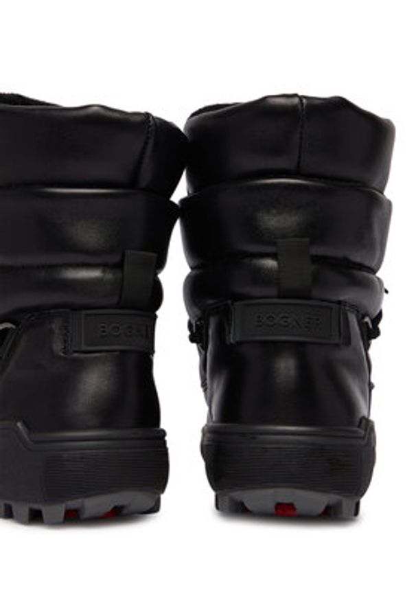 Bogner Śniegowce Chamonix S 11 C 22546723 Czarny. Kolor: czarny. Materiał: skóra