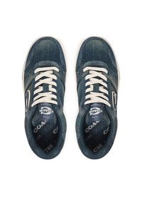 Coach Sneakersy Soho CDE24 Niebieski. Kolor: niebieski. Materiał: materiał #2