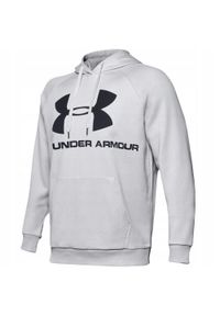 Under Armour - Męska Bluza Polarowa Rival. Kolor: szary. Materiał: polar