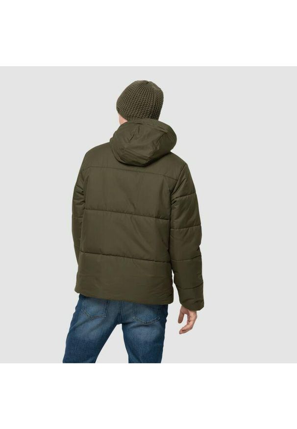 Kurtka uniwersalna męska Jack Wolfskin Kyoto Xt. Typ kołnierza: kaptur. Kolor: zielony. Materiał: syntetyk. Sport: turystyka piesza