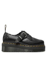 Dr. Martens Półbuty Ramsey Quad 31680001 Czarny. Kolor: czarny. Materiał: skóra #1